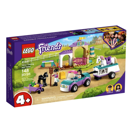 LEGO Friends 41441 Szkółka jeździecka i przyczepa dla konia